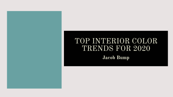 Top Interior Color Trends for 2020